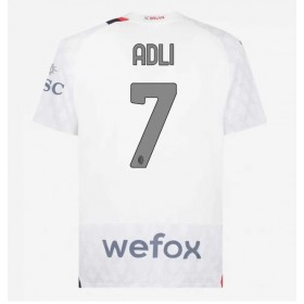 AC Milan Yacine Adli #7 Borta Kläder 2023-24 Kortärmad